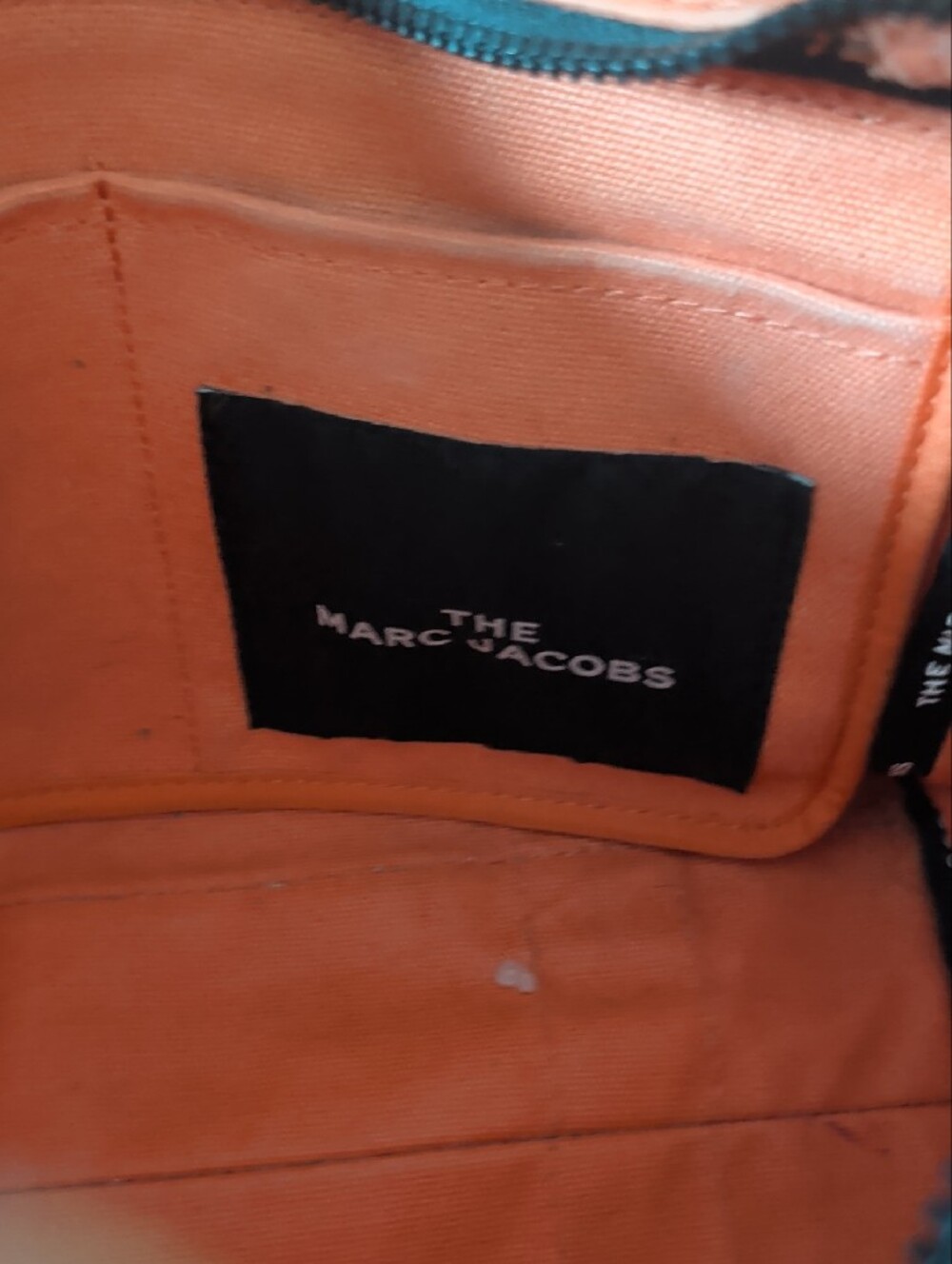 Marc Jacobs Coral Canvas The Tote Bag - Picture 6 of 6